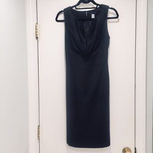 J.Crew Black Sleeveless Wool Sheath Dress Size 4